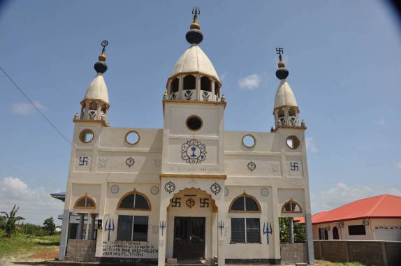 Templo indiano, muito comum no Suriname